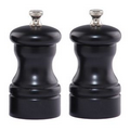 4" Capstan Ebony Pepper/Salt Mill Set